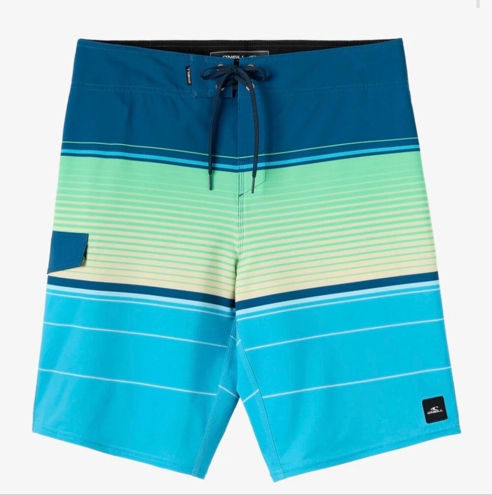 O'Neil Lennox Stretch Board Shorts - Pacific Blue Men's 28